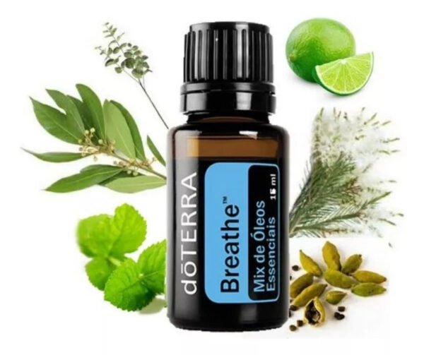 1x Breathe (blend Respiratório) 15ml + 2 Peppermint (15ml) Originais - Imagem 2